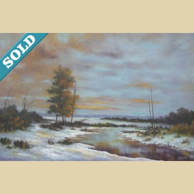 Sundown Along Bull Creek